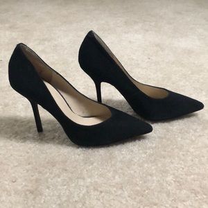 NWOT Kelsi Dagger Suede Pointed Toe Stilettos
